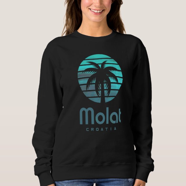 Molat Kroatien T Shirt (Framsida)