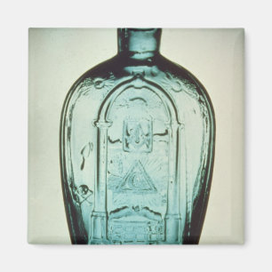 Mold-blåst masonic-kolv magnet