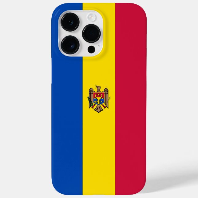 Moldavien flagga (Baksida)