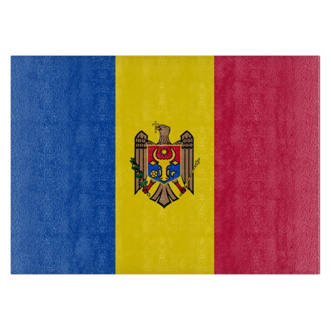 Moldavien flagga (Framsidan)