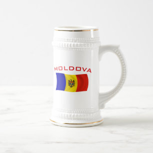 Moldavien flagga 2 sejdel