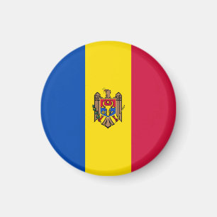 Moldavien flagga magnet