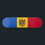 Moldavien Flagga Mini Skateboard Bräda 18,5 Cm<br><div class="desc">Patriotisk flagga i Moldavien.</div>
