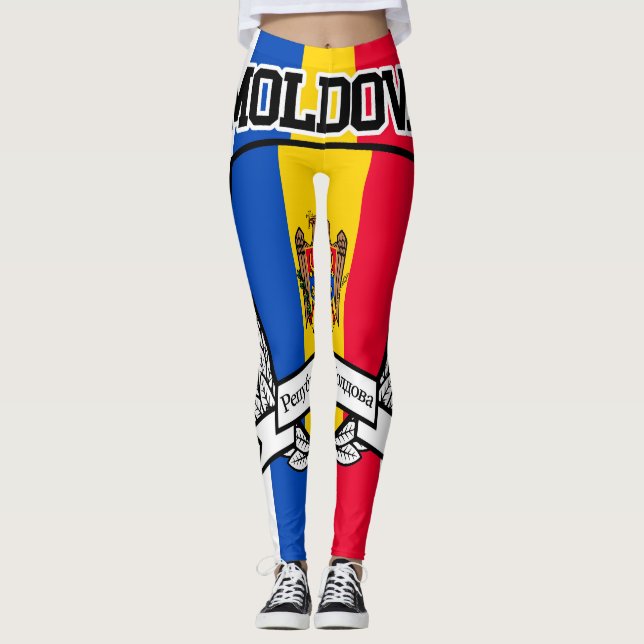 Moldavien Leggings (Framsida)