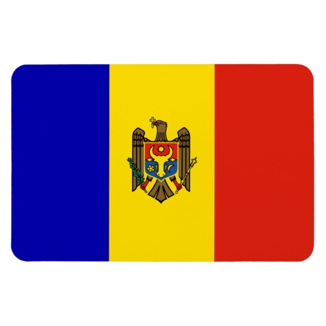 Moldavien Magnet (Horisontell)