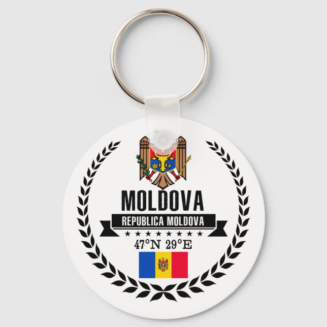 Moldavien Nyckelring (Framsida)