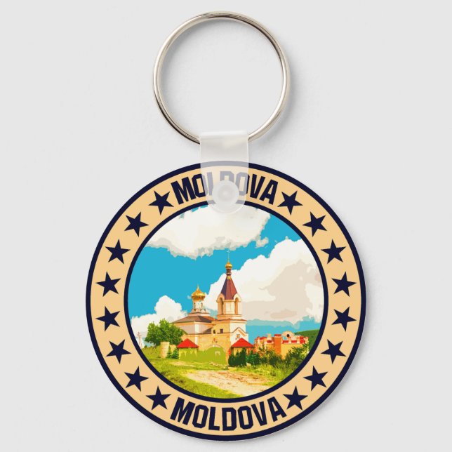 Moldavien Nyckelring (Framsida)