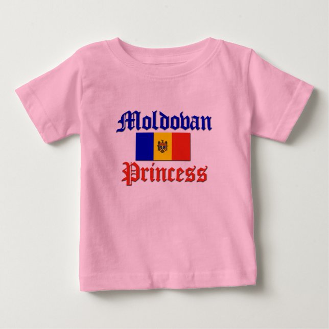 Moldavien Princess T-shirt (Framsida)