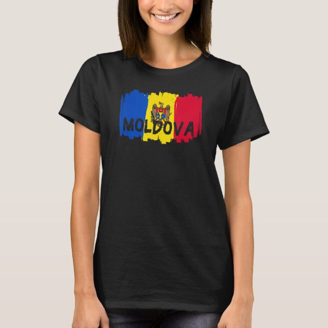 Moldavien T Shirt (Framsida)