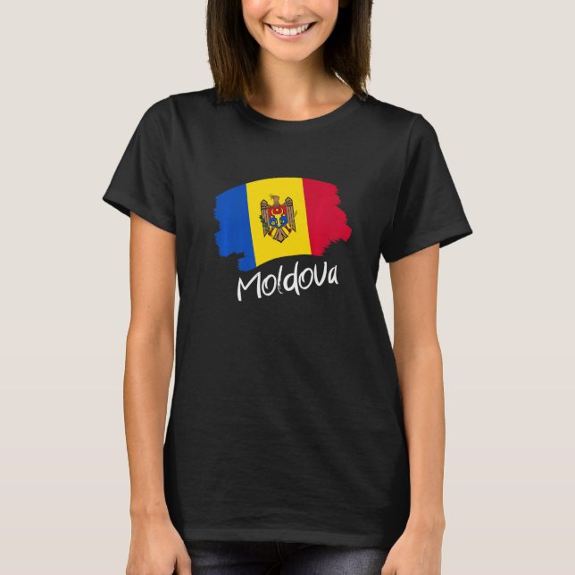 Moldavien T Shirt (Framsida)