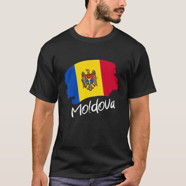 Moldavien T Shirt (Framsida)