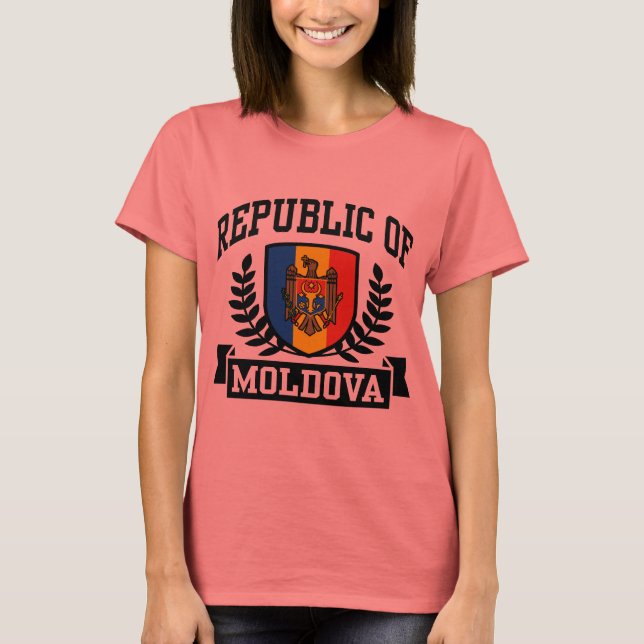 Moldavien Tee Shirt (Framsida)