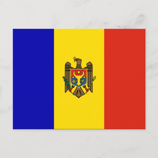 Moldavien Vykort (Framsida)