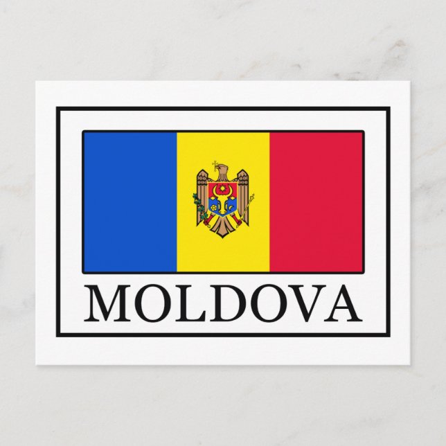 Moldavien Vykort (Framsida)