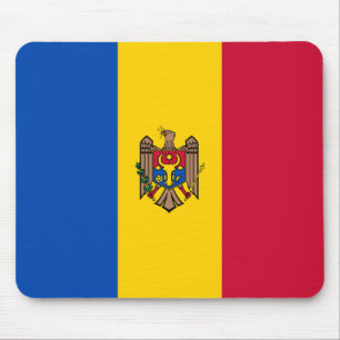 Moldaviens flagga musmatta