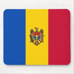 Moldaviens flagga musmatta