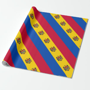Moldaviens flagga presentpapper