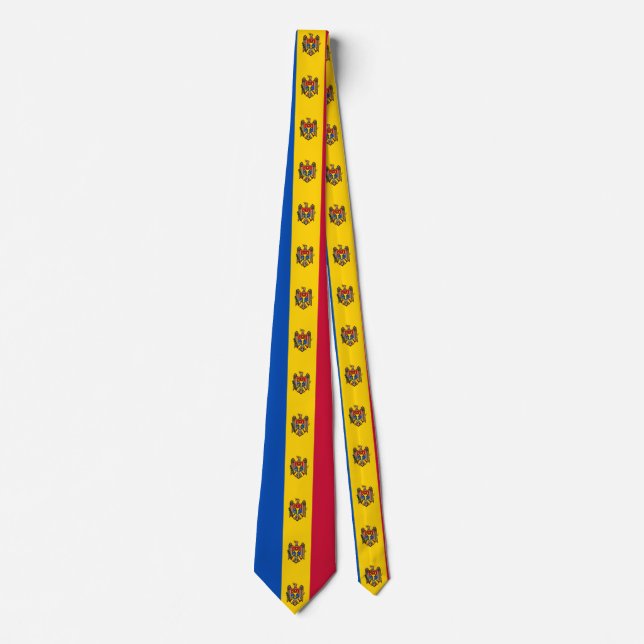 Moldaviens flagga slips (Framsida)