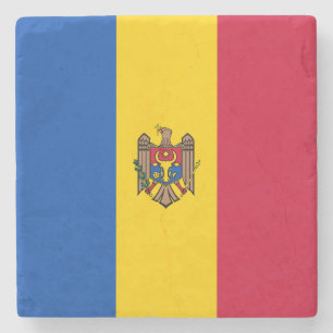 Moldaviens flagga stenunderlägg