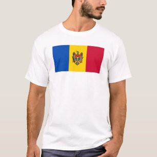 Moldaviens flagga t shirt