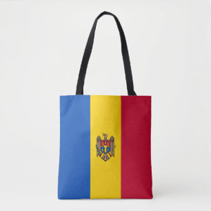 Moldaviens flagga tygkasse