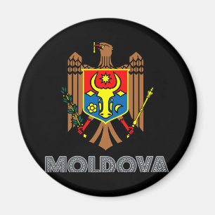 Moldavisk Emblem Magnet