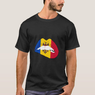 Moldovisk stolthet Lipp Moldoviska rötter Arv Mold T Shirt