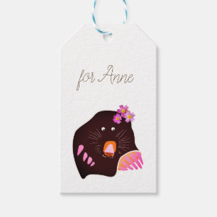 Mole Anpassningsbar Gift-Märkre Presentetikett