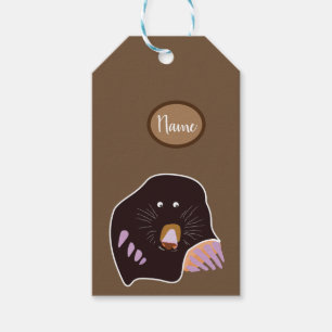 Mole Anpassningsbar Gift-Märkre Presentetikett