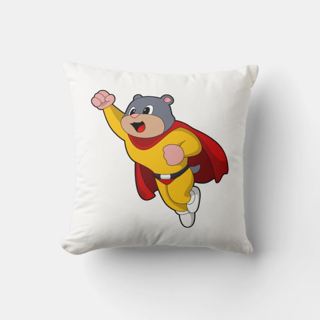 Mole as Hero Kudde (Framsida)