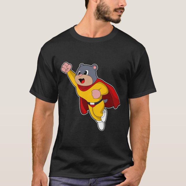 Mole as Hero T Shirt (Framsida)