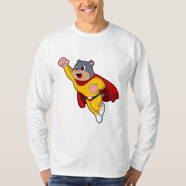 Mole as Hero T Shirt (Framsida)