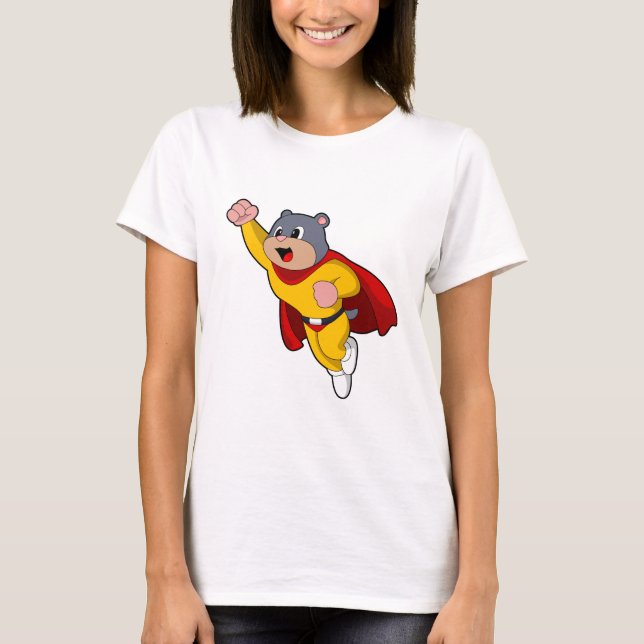 Mole as Hero T Shirt (Framsida)