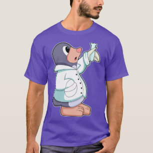 Mole as Scientist med provrör T Shirt