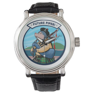 Mole av den Kintyre framtidspipblåsaren Armbandsur