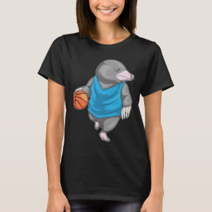 Mole Basketball-spelare Basketball T Shirt