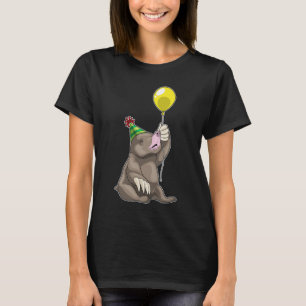 Mole Birthday Balloon T Shirt