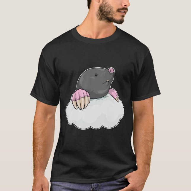 Mole Clouds T Shirt (Framsida)