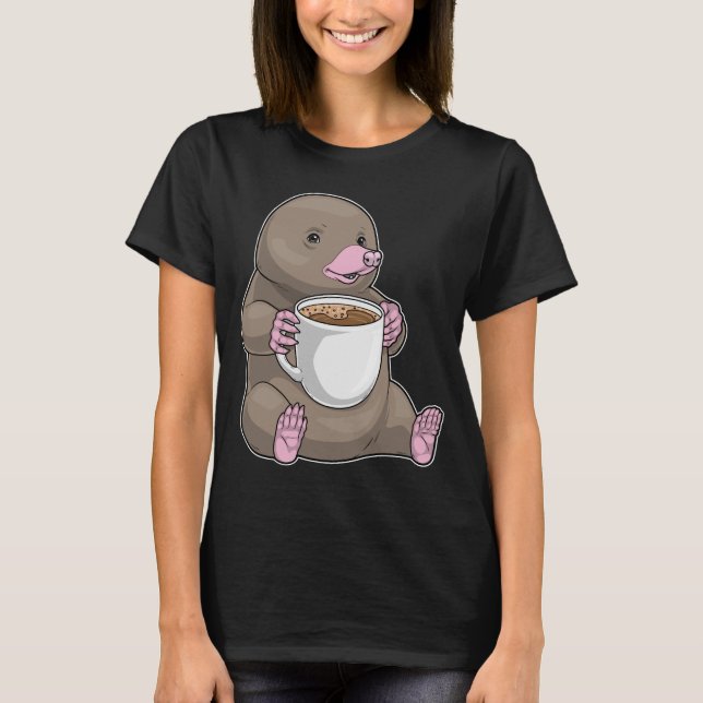 Mole Coffee Mug T Shirt (Framsida)
