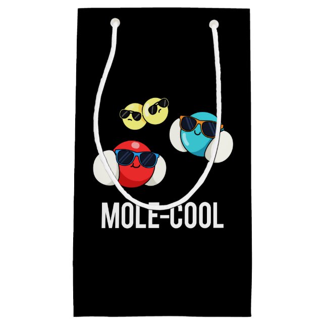Mole-Coola Funny Molecule Pun Mörk BG (Framsidan)