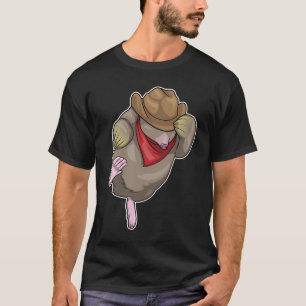 Mole Cowboy Cowboyhatt T Shirt