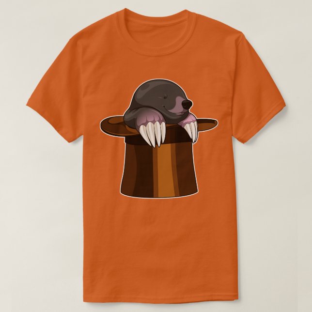 Mole Cylinder T Shirt (Design framsida)