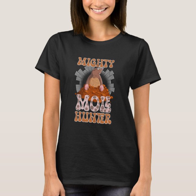 Mole Day Chemistry Hunter Chemist T Shirt (Framsida)