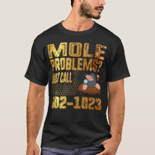 Mole Day Mole Problems Ring bara Avogadros T Shirt