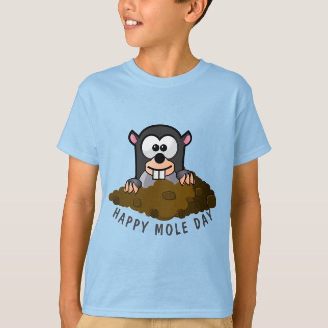 Mole Day Shirt T Shirt (Framsida)