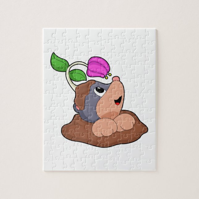 Mole Earth Flower Pussel (Vertikal)