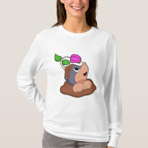 Mole Earth Flower T Shirt