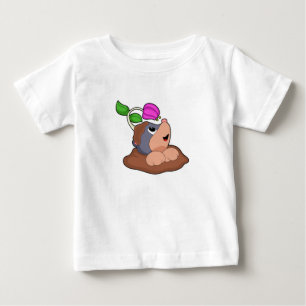 Mole Earth Flower T Shirt