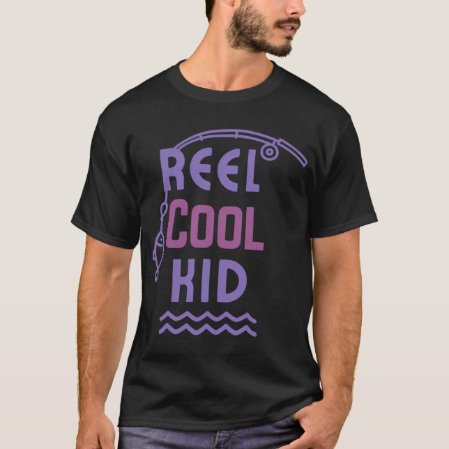 Mole Fisher Fiskespö T Shirt (Framsida)