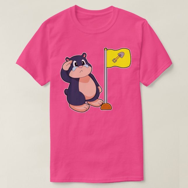 Mole Flagga T Shirt (Design framsida)